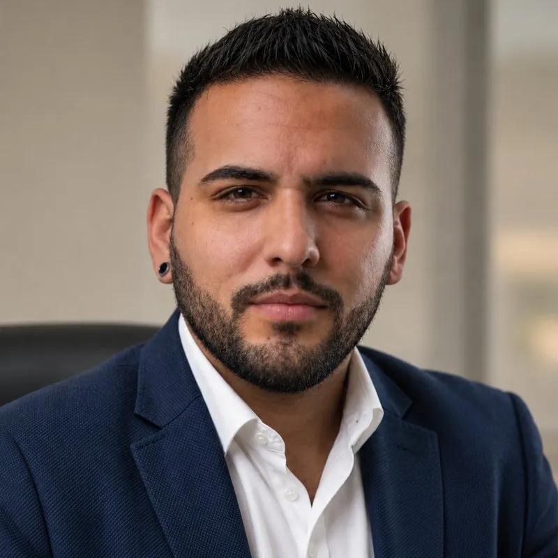 Retrato de Lucas Colussi.